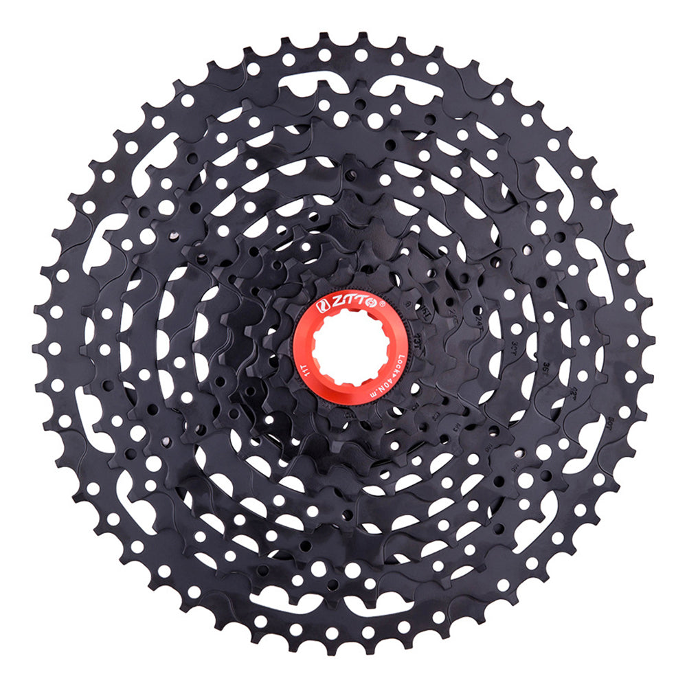 ZTTO 950LH Mountain Bicycle Steel Flywheel Hollow 9 Speed 11-50T Bike Cassette Flywheel ZTTO 950LH Mountain Bicycle Steel Flywheel Hollow 9 Speed 11-50T Bike Cassette Flywheel
